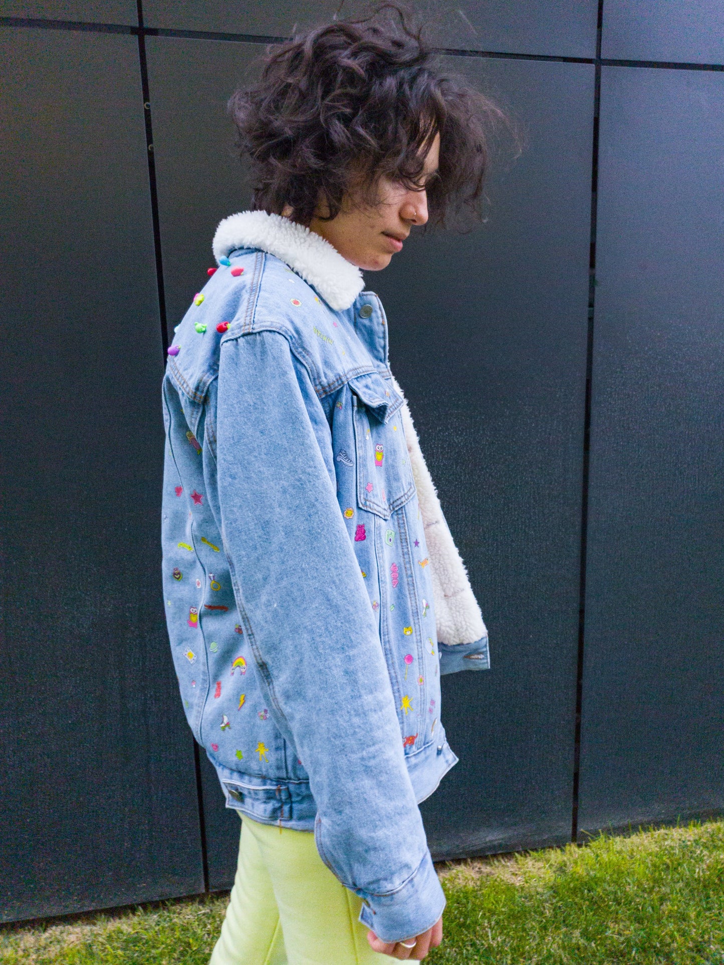 STICKERS Denim Jacket